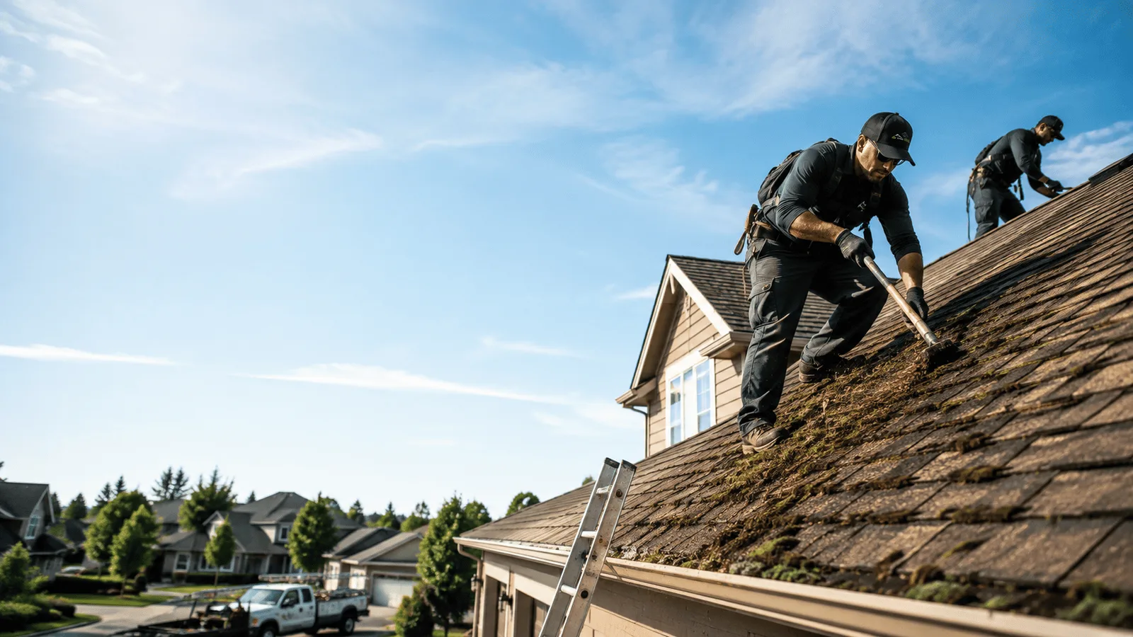 Roof Moss Removal in Hazelton, ID near me